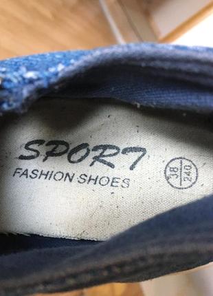 Кеди sport fashion shoes5 фото