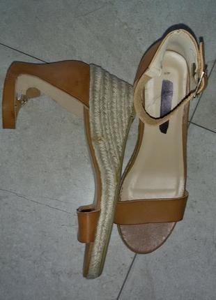 New look (британия)- новые босоножки-эспадрильи,размер 39 (25,5см)