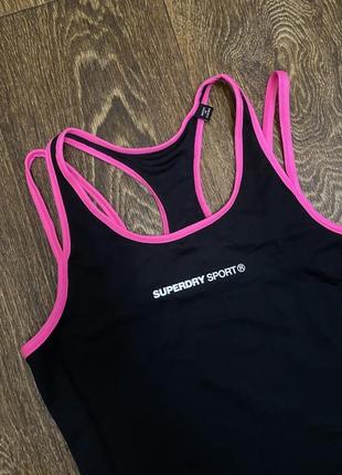 Класна спортивна майка танк superdry2 фото