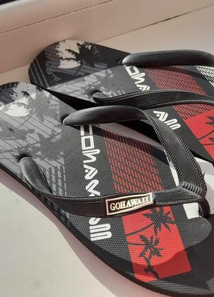 Шльопанці шлепанцы в'єтнамки чоловічі 28 см устілка