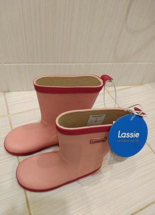 Качественные сапоги резиновые lassie by reima, 29 размер