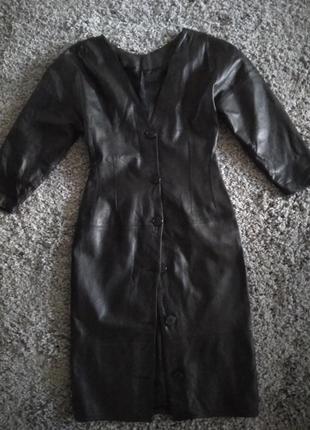 Кожаное платье 🇮🇹