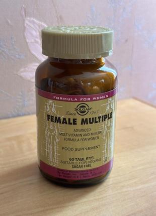 Комплекс вітамінів для жінок solgar (солгар) таблетки флакон 60 шт1 фото