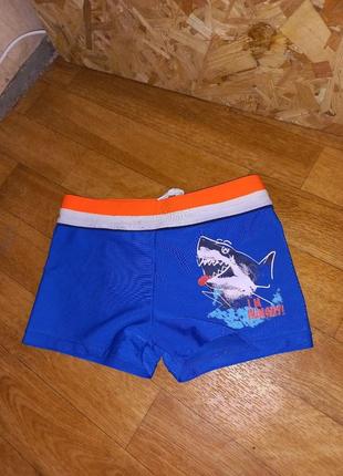 Плавки-шорты "акула"