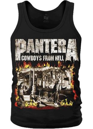 Майка pantera "cowboys from hell", размер xxl