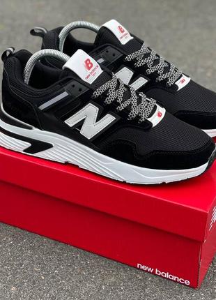Демисезонное чёрное кроссовки new balance черные мужские кроссовки new balance