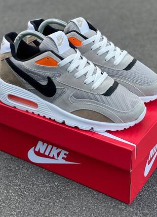 Демисезонное серое кроссовки nike air max 90 серые мужские кроссовки nike air max 90 кроссовки найк