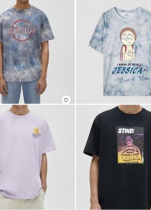 Чоловіча  футболка з нової коллекції pull&bear розмір s