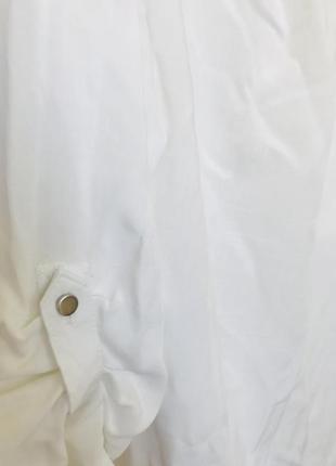 Легка блуза/рубашка з натуральної 🍀  тканини m/l6 фото