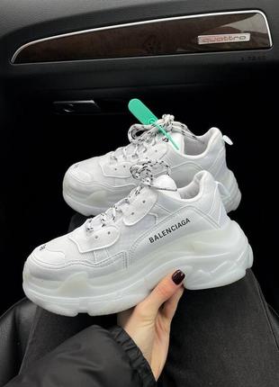 Bаlеncіаgа triple s clear sole кросівки