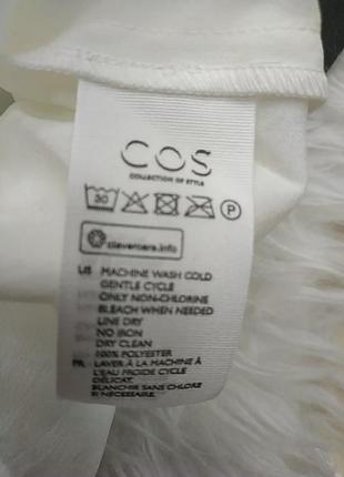 Блуза cos белая 4