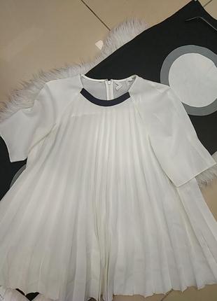 Блуза cos белая1 фото