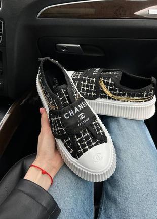 Chanel sneakers кроссовки7 фото