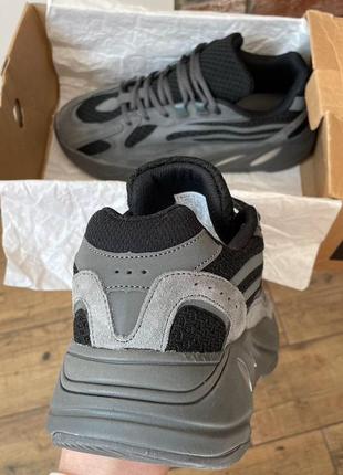 Кросівки adidas yeezy boost 700 v2 grey black 6