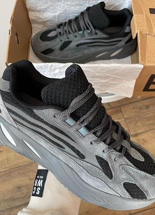 Кросівки adidas yeezy boost 700 v2 grey black 3