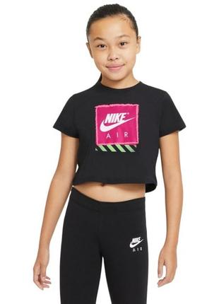 Футболка nike оригінал. укорочена футболка. топ