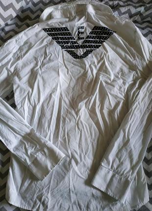 Брендовая мужская рубашка, размер л4 фото