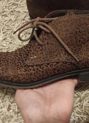 Демисезонные ботинки marco tozzi леопардовые ботинки marco tozzi10 фото