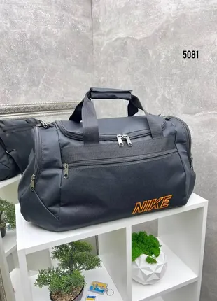 Чоловічий  дорожньо-спортивна вмістка сумка на блискавці з безліччю кишенями (№5081)