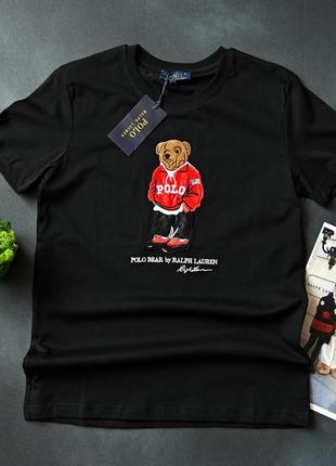 Летняя футболка с коротким рукавом bear teddy ralph lauren