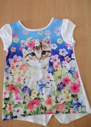 Футболка на девочку, tu