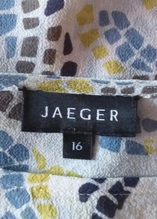 Шёлковая блуза jaeger , люксовый бренд2 фото