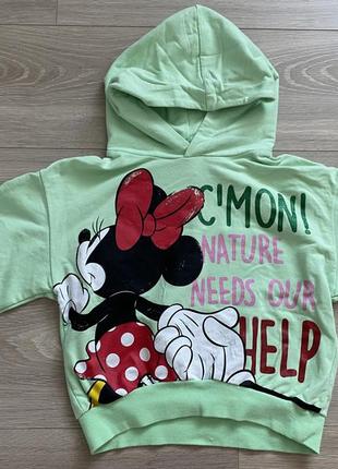 Світшот кофта disney minnie