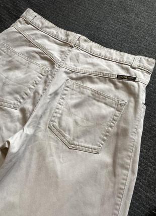 Женские белые джинсы мом большой размер luigi morini