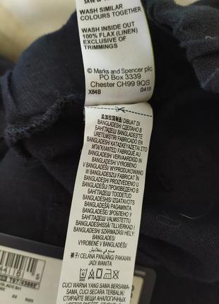 Льняные штаны marks and spencer 4xl8 фото