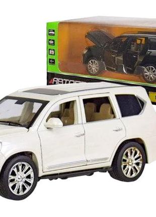 Машина металлическая 7691 "автопром" 1:24 lexus lx570, 2 цвета