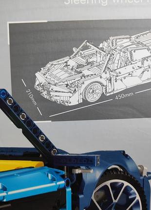 Конструктор 009 technology mclaren 570s макларен 2655 деталей 4