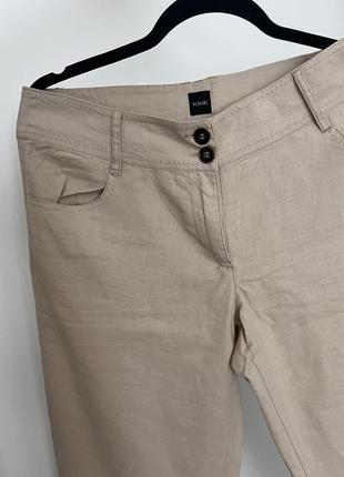 Супер крутые брюки из льна2 фото