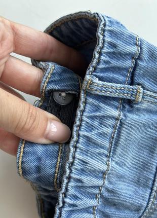 Летние джинсовые шорты зара zara 2-3 года2 фото