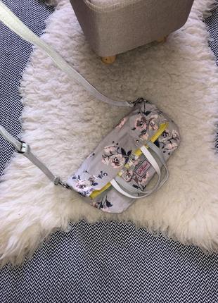 Cath kidston сумка двухстороння тканевая кросбоди2 фото