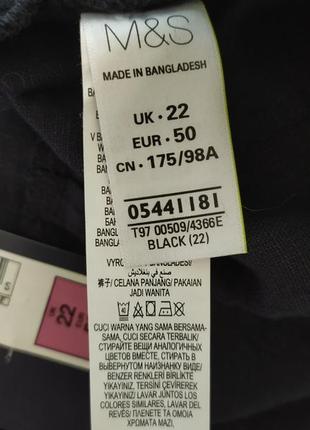 Льняные штаны marks and spencer 4xl7 фото