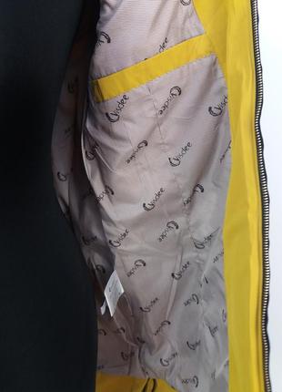 Женская демисезонная куртка visdeer. цвет горчица. размер l5 фото