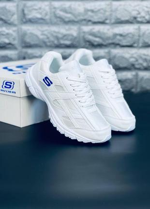 Кросівки чоловічі білі, спортивні кросівки 36-44