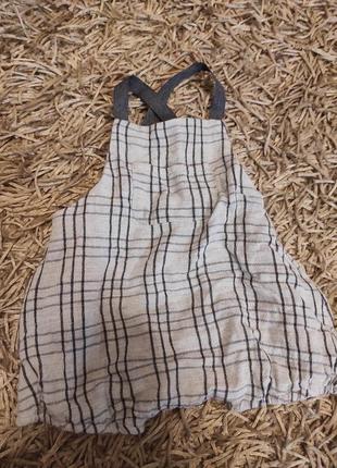 Сарафан пісочниця zara mini 3/6 міс 68