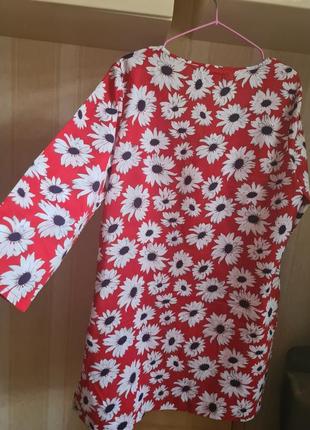 Блуза кофта р.16/16 коттон laura ashely туніка