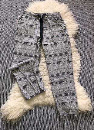 Домашние пижамные штаны fat face оригинал натуральный хлопок