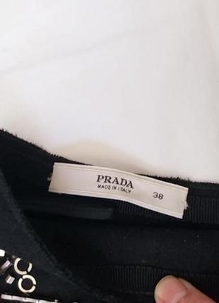 Prada (оригинал)  юбка из шерсти7 фото