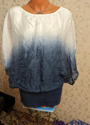 Блуза шовк італія