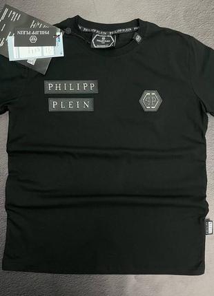 💜есть наложка💜мужская футболка "philipp plein"💜 количество ограничено