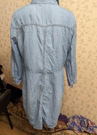 Платье джинковое,или длинная рубашка8 фото