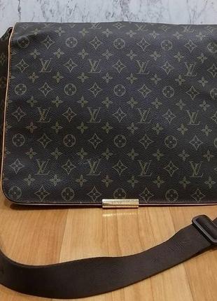 Louis vuitton large messenger bag2 фото