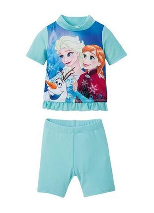 Купальный костюм ганна и elза frozen didney 86-92