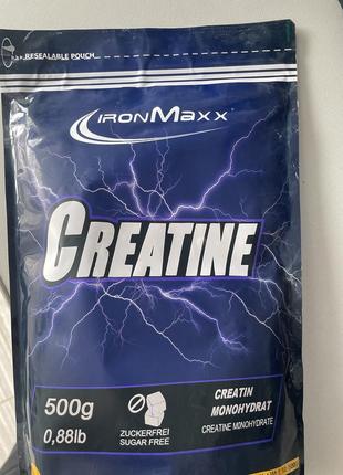 Креатин creatine 500 ironmaxx1 фото