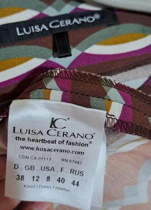 Люкс бренд фирменное итальянское платье миди с карманами роскошный принт супер качество8 фото