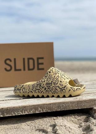 Adidas yeezy slide graffiti3 фото