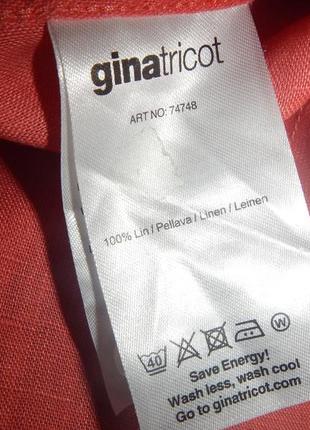 Лляна блуза gina tricot р. 366 фото